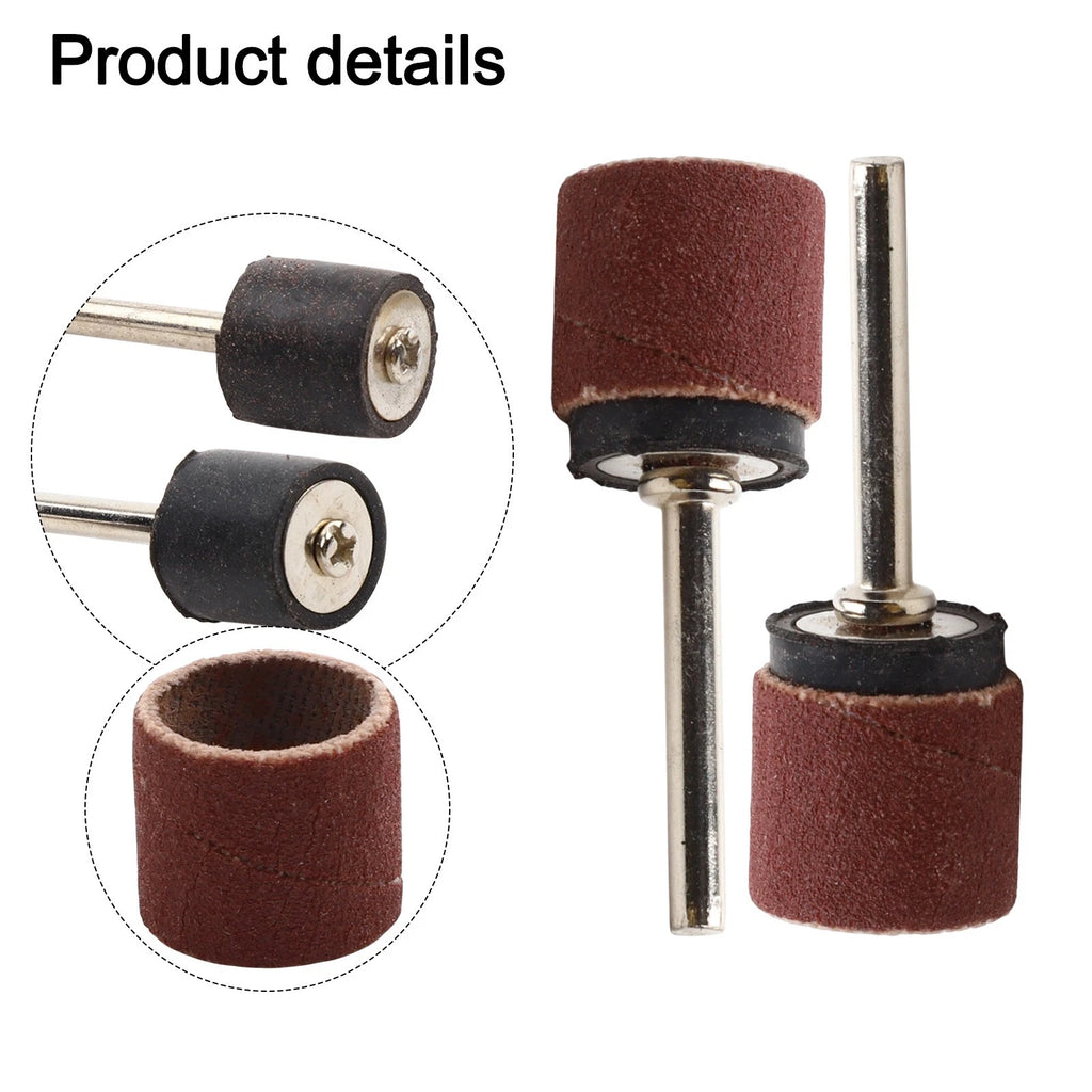100 Pcs 240 Grit Sanding Bands for Various Applications