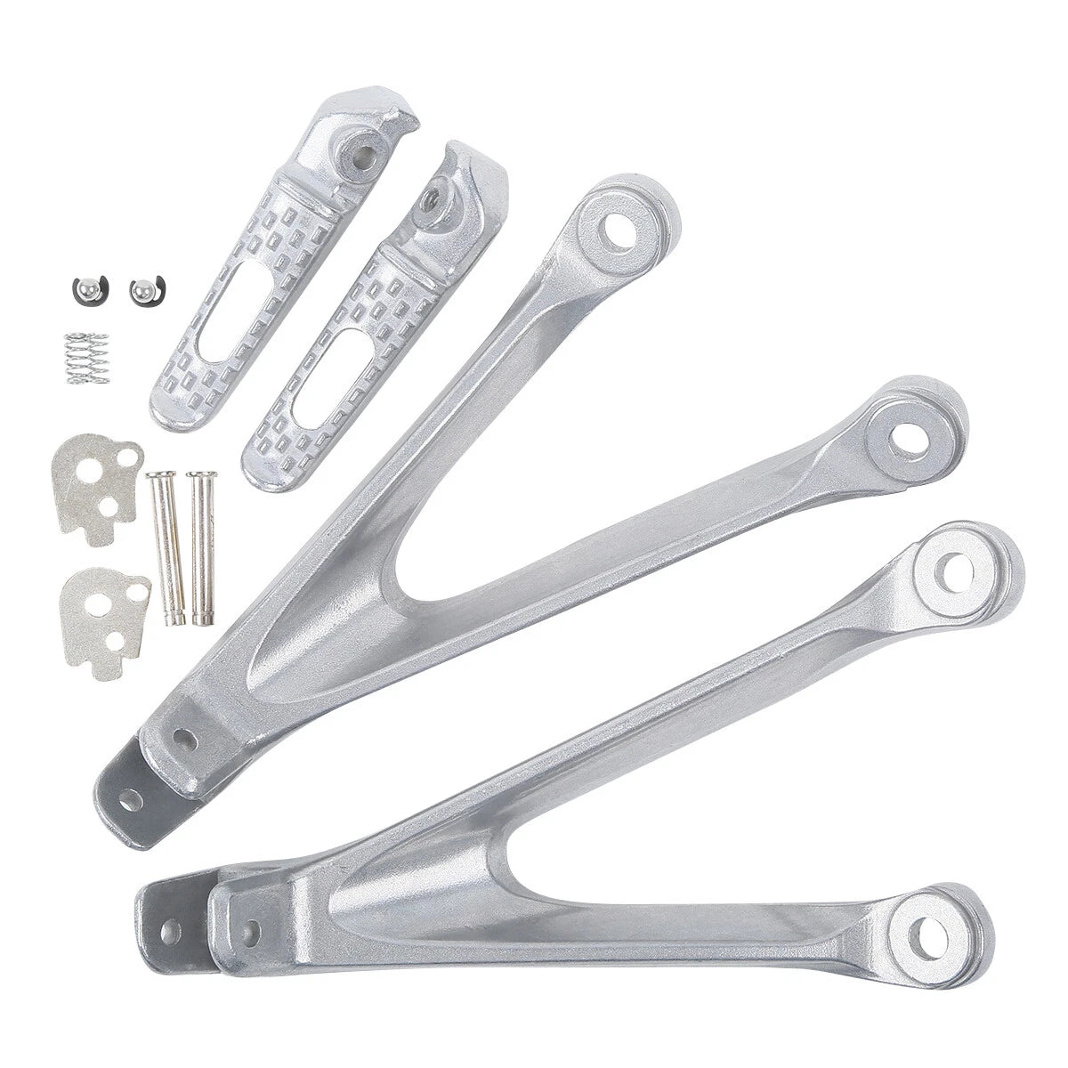 Rear Passenger Footrests Footpegs Peg Brackets for Honda CBR1000RR (2008–2016)
