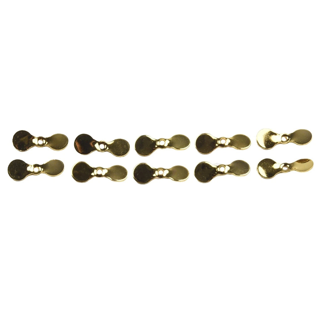 10pcs Reflective Propeller Blades for Fishing (Universal)