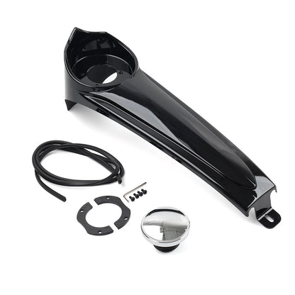 Stretched Dash Panel + Gas Tank Cap Cover for Harley Electra Street Glide (1986–2007)