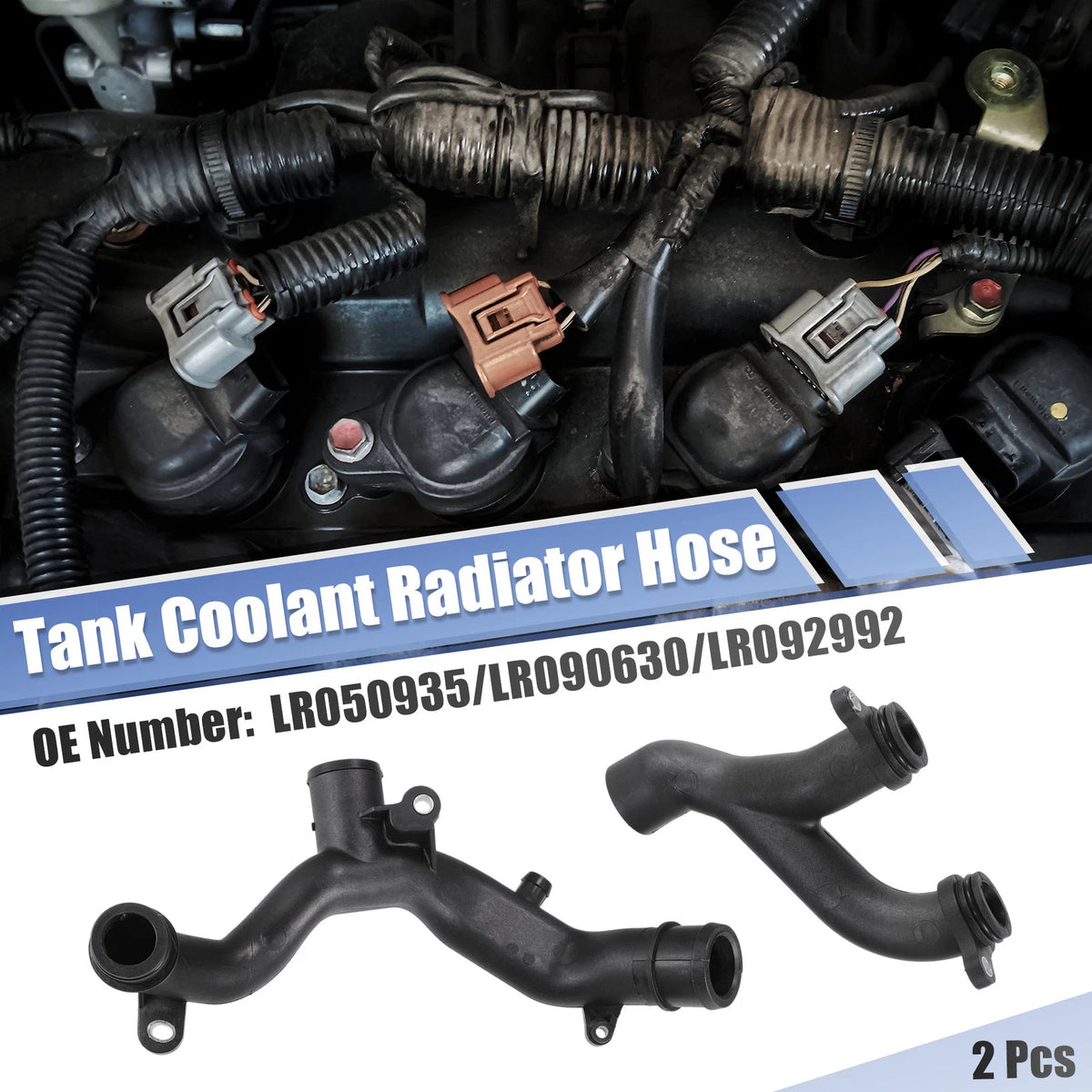 Heater Hose Radiator Tank Pipe for Land Rover Range Rover (2010–2015) LR050935