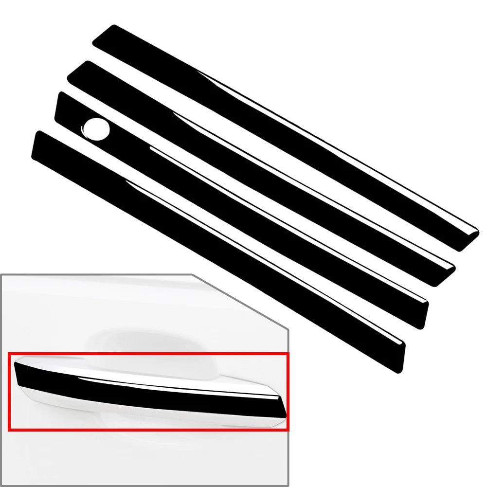 Outer Door Handle Pull Panel Cover Trim for Audi A4 B9 S4 RS4 A5 (2016–2023)