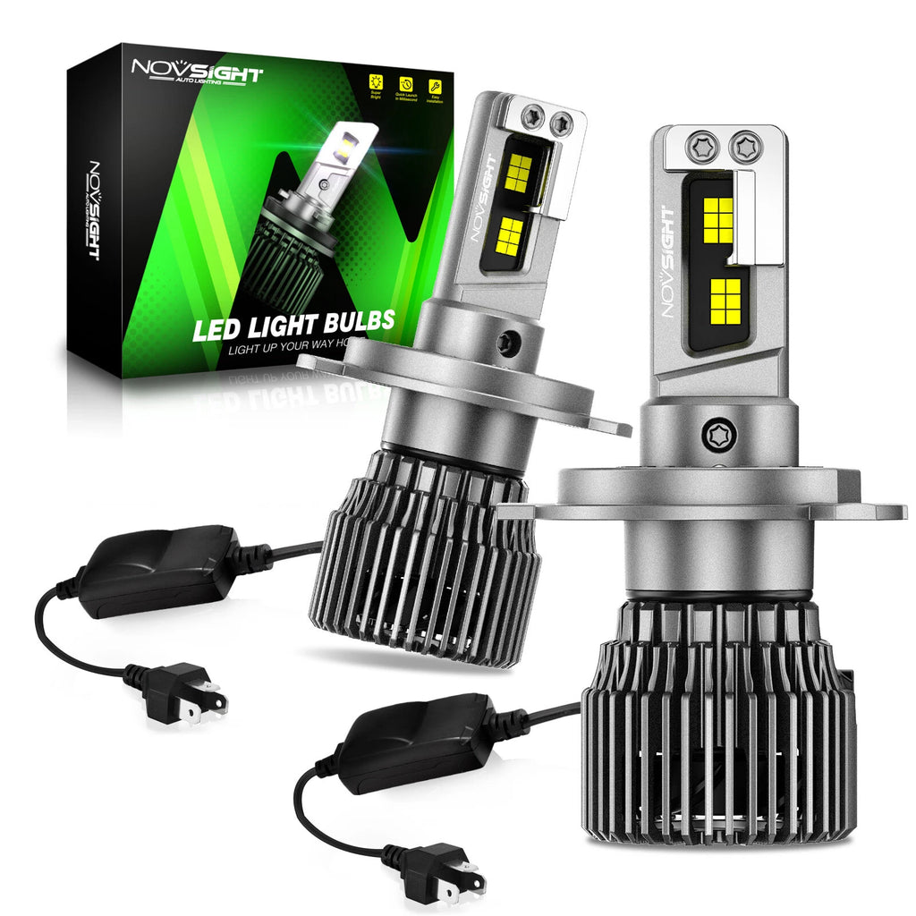 H4 9003 LED Headlight Bulbs Conversion Kit for Hi/Lo Beam (6500K)