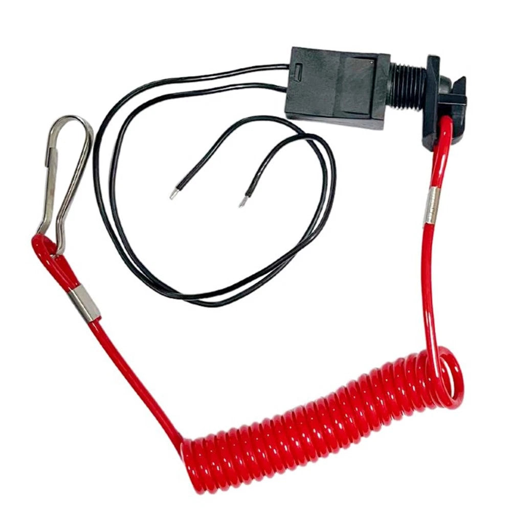 Kill Switch with Safety Lanyard for Johnson Evinrude OMC (432230, 585134)