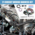 21 Circuit Wiring Harness Kit Replacement for GM Chevy Ford Truck (Universal)