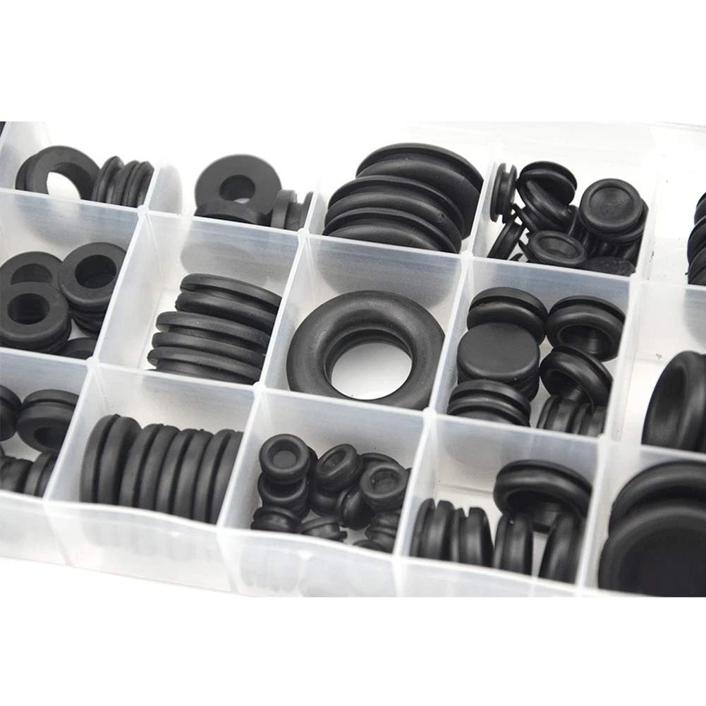 Set of 18 Rubber Grommets for Multiple Uses