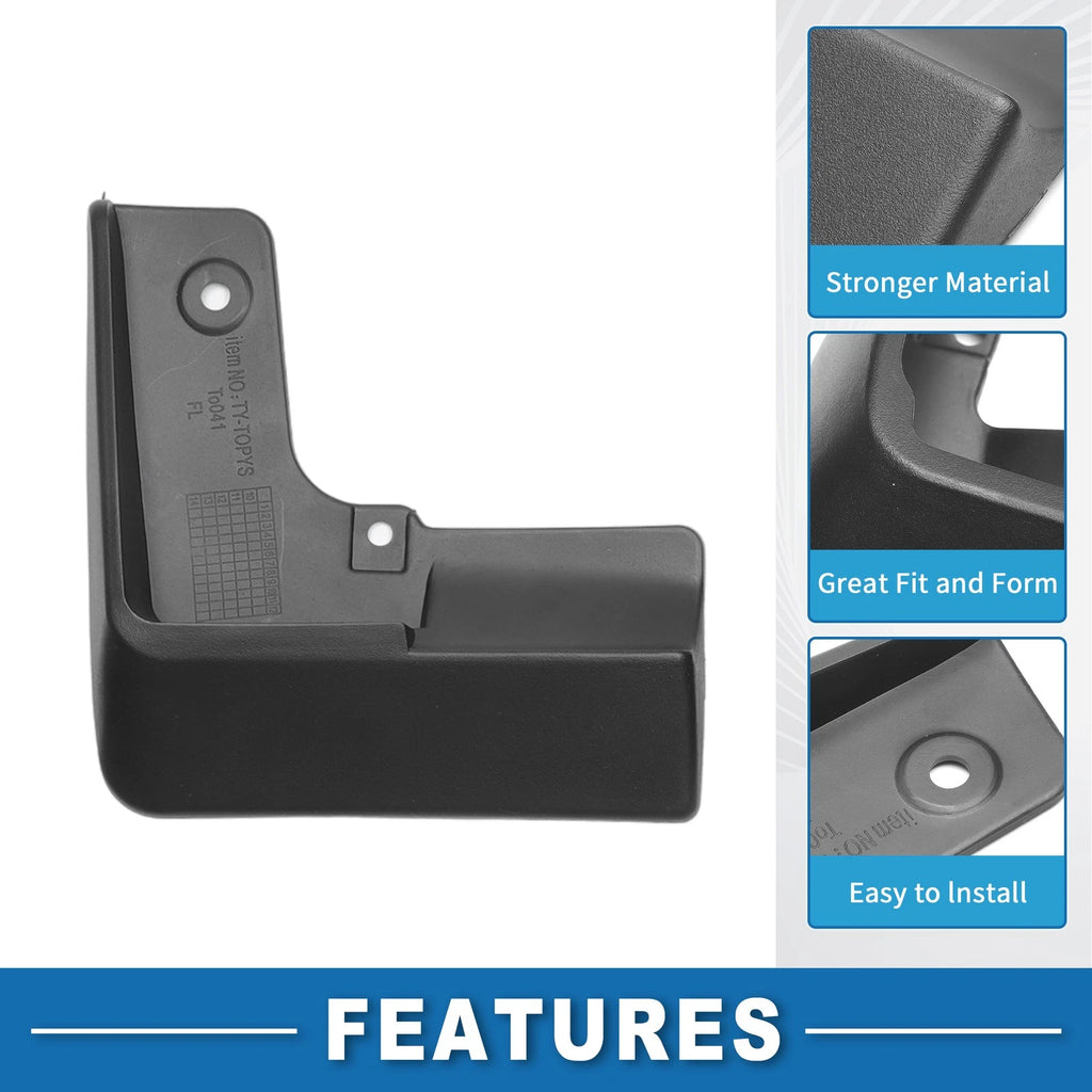 Mud Flap Splash Guard Front Left for Toyota Prius Hatchback (2010–2015)