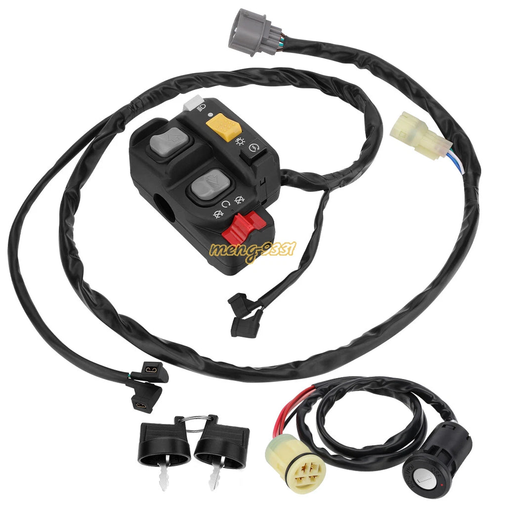 Handlebar Switch & Ignition Key Switch for Honda Rancher 350 TRX350FE/350TE (2006)