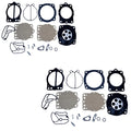 2 Pack Carburetor Kit for Polaris & Kawasaki Jet Ski (Keihin 38 40 42 CDK II KECDK2)