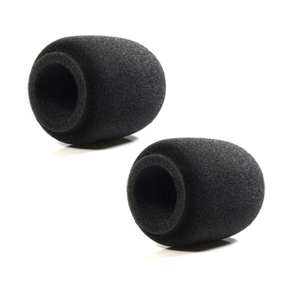 2x Windscreen Foam Cover for Shure PGA27, PGA 27, SM7B, SM27 Microphone