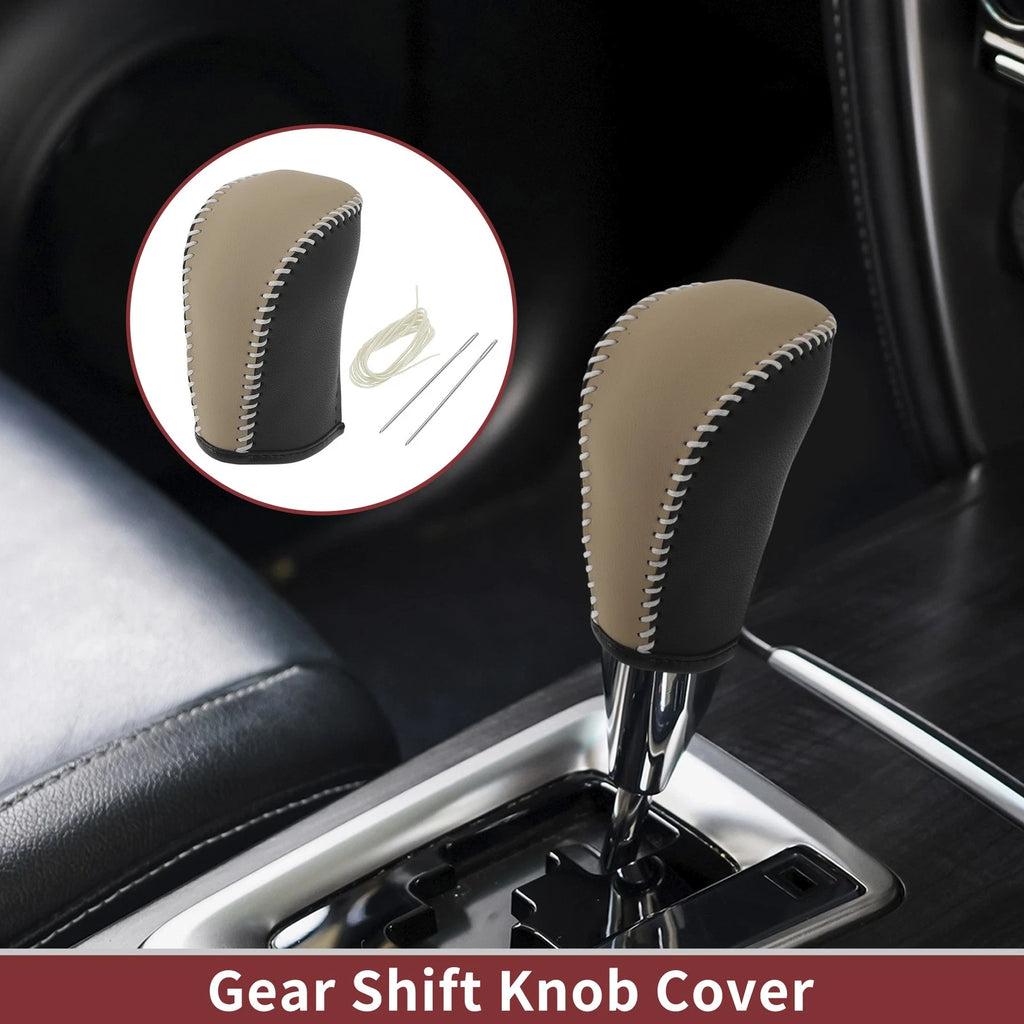 Gear Shift Knob Cover Replacement for Subaru Forester (2006–2012) Beige