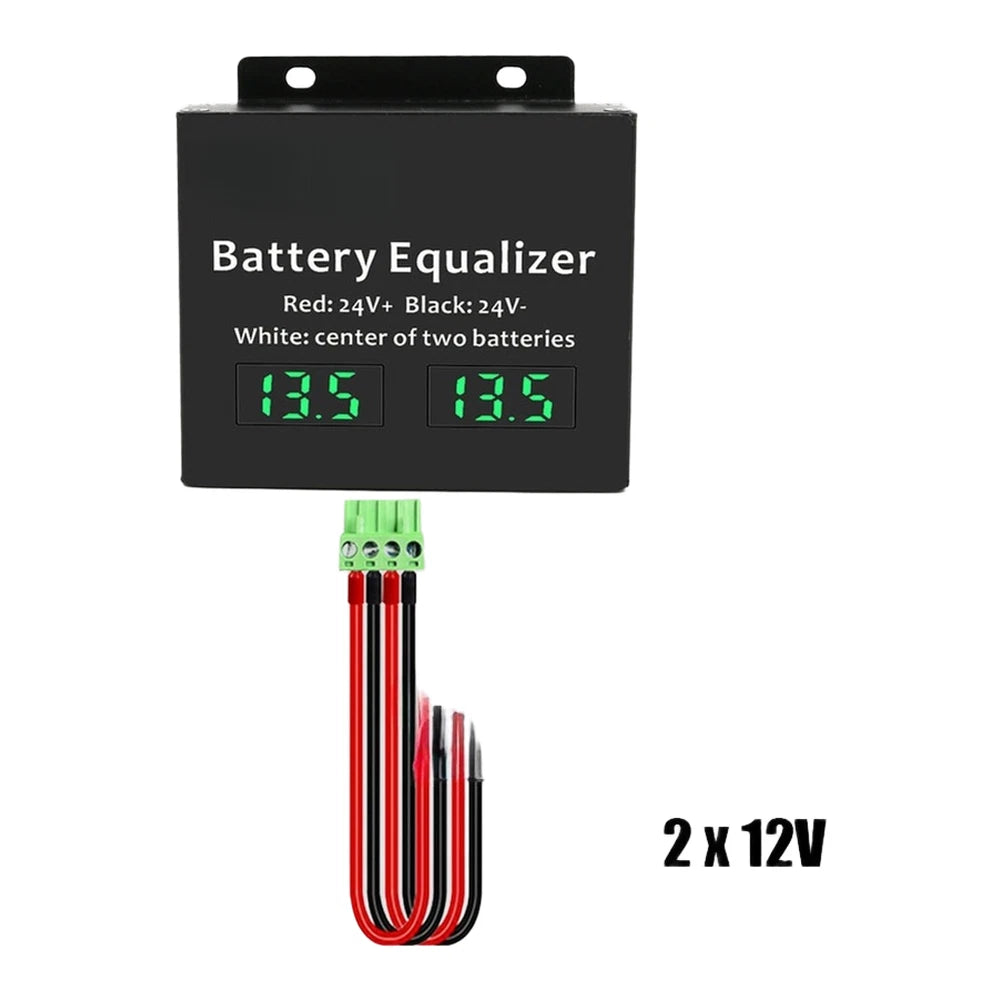 Battery Equalizer Controller for Series Connected 12V Batteries
