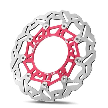 Front Brake Disc Red for Yamaha YP Majesty DX 250 (1998–1999)