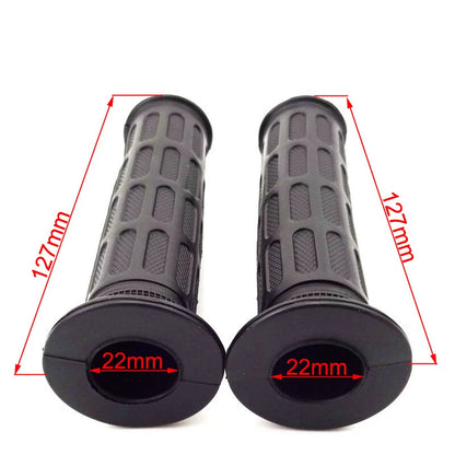 Rubber Handle Grips for Chinese ATV Quad (Universal, 7/8'' 22mm)