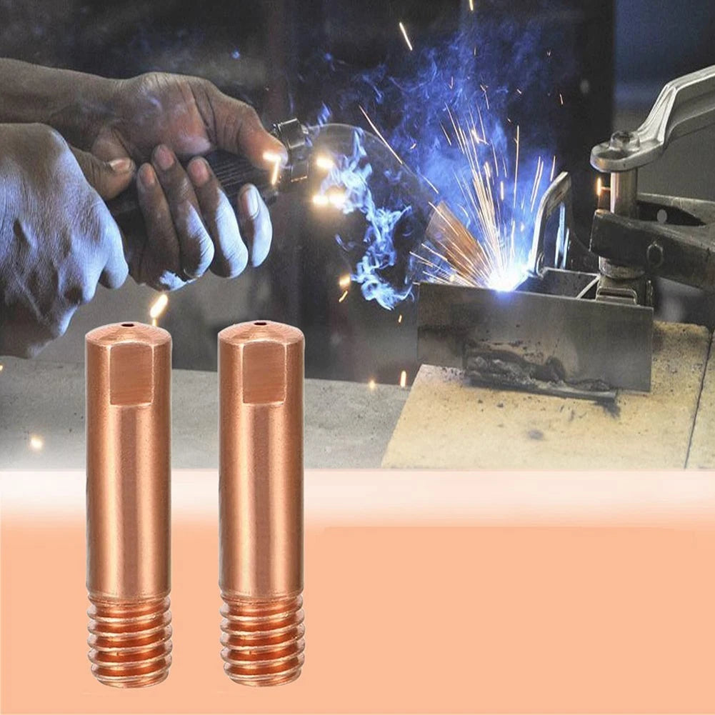Copper Welder Contact Tips Pack of 30 for Mig Welding (0.023 inch)