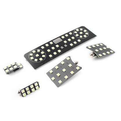 White LED Interior Lights Package for Volkswagen Tiguan (2009–2023)