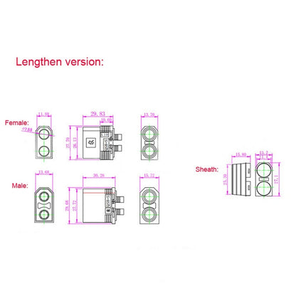 QS8S Plus Battery Connector for Automotive Applications (600 Volt)