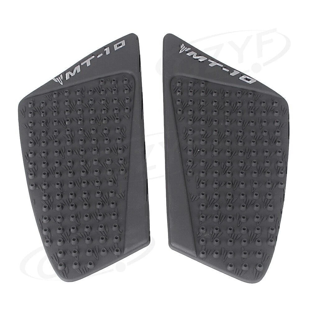 Gas Tank Side Pad Knee Grip Decal for Yamaha MT-10 (2016–2017)