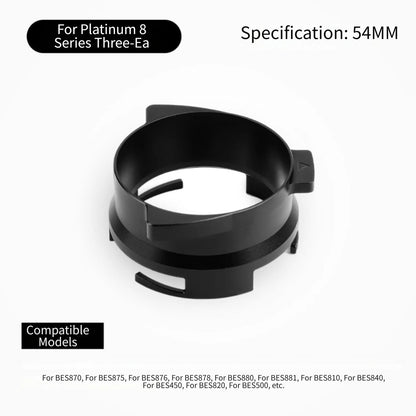 Coffee Grounds Ring for Hands-Free Operation (Aluminum Alloy)