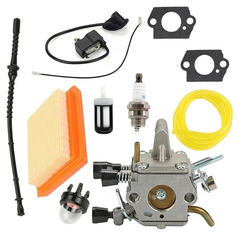Carburetor Kit for - Gasket, Air Filter, Ignition Coil