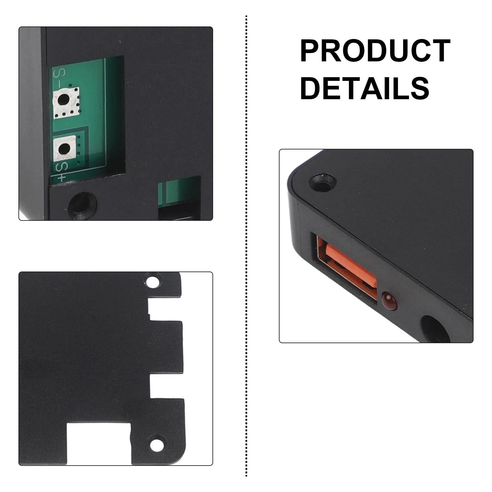 Portable 528V Solar Folding Panel Junction Box Regulator for Outdoor Use
