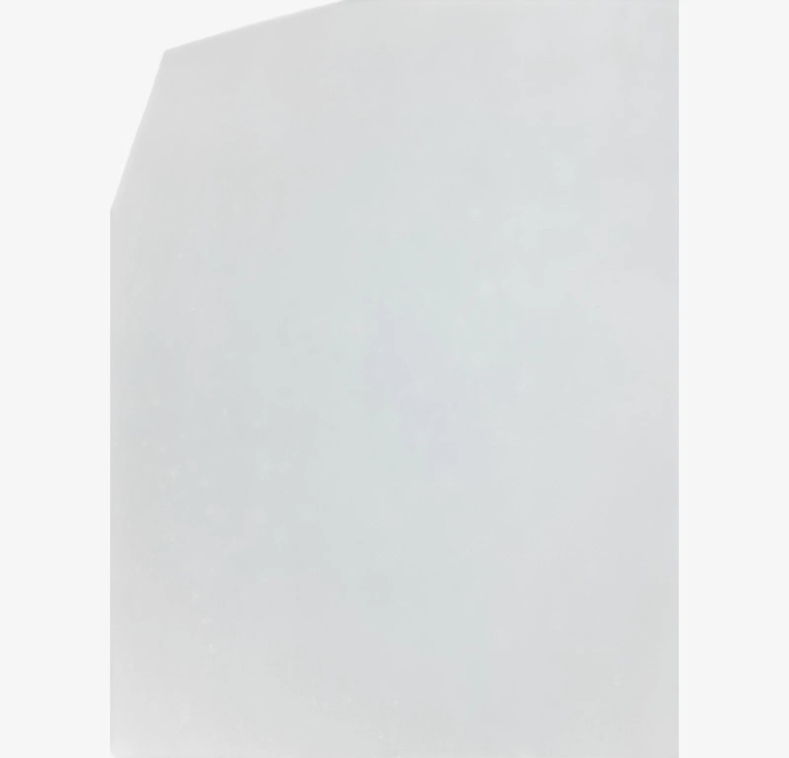 White Polycarbonate Marine Sheet Panel 29'' x 12 1/8'' x 1/2''