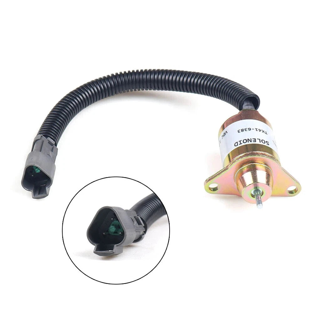 Fuel Shut Off Solenoid for Yanmar Thermo King TK 41-6383 (N/A)