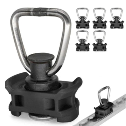 6pcs Stainless Steel Track Lock End Buckles for RV Trailer