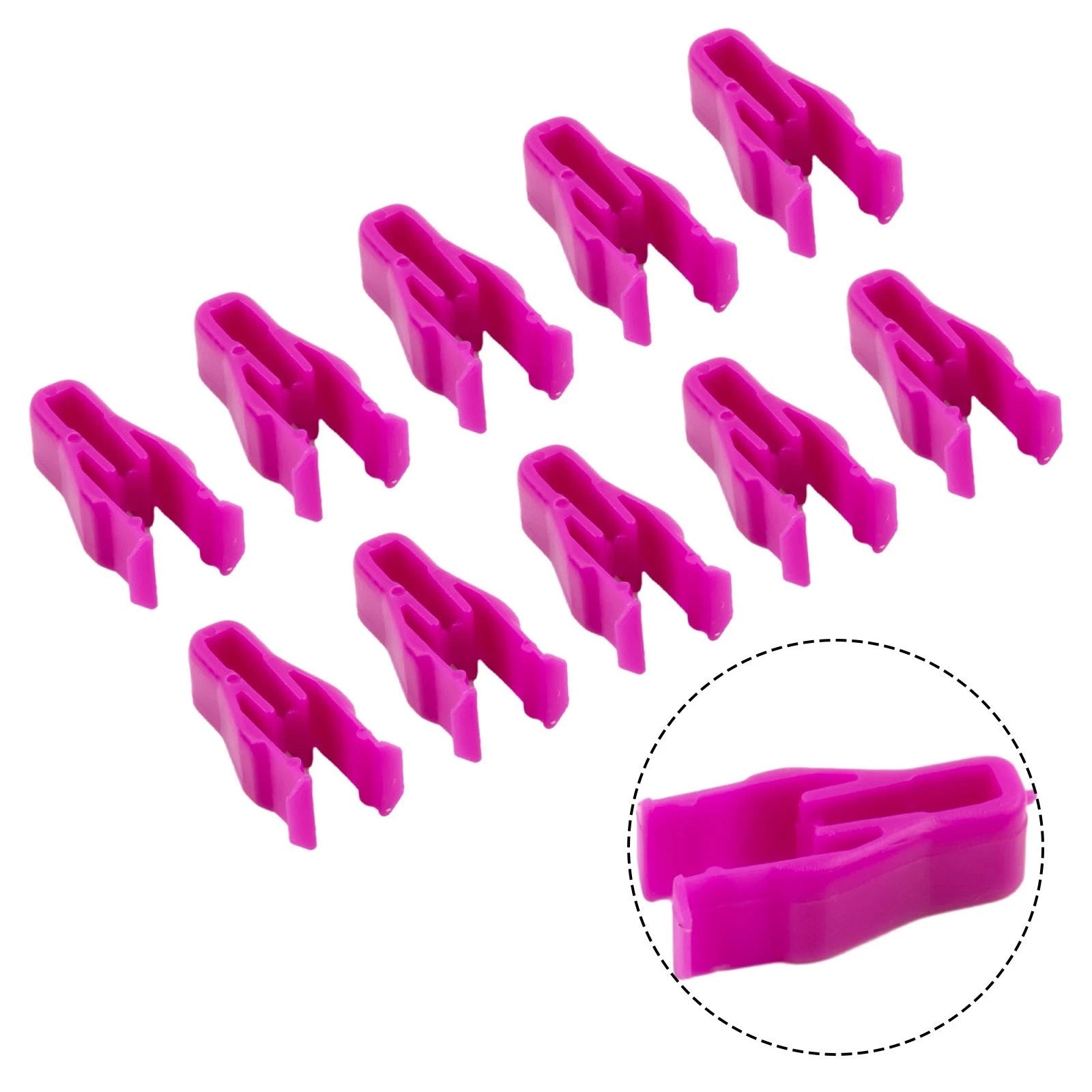 10pcs Switch Bezel Retainer Clips for Toyota
