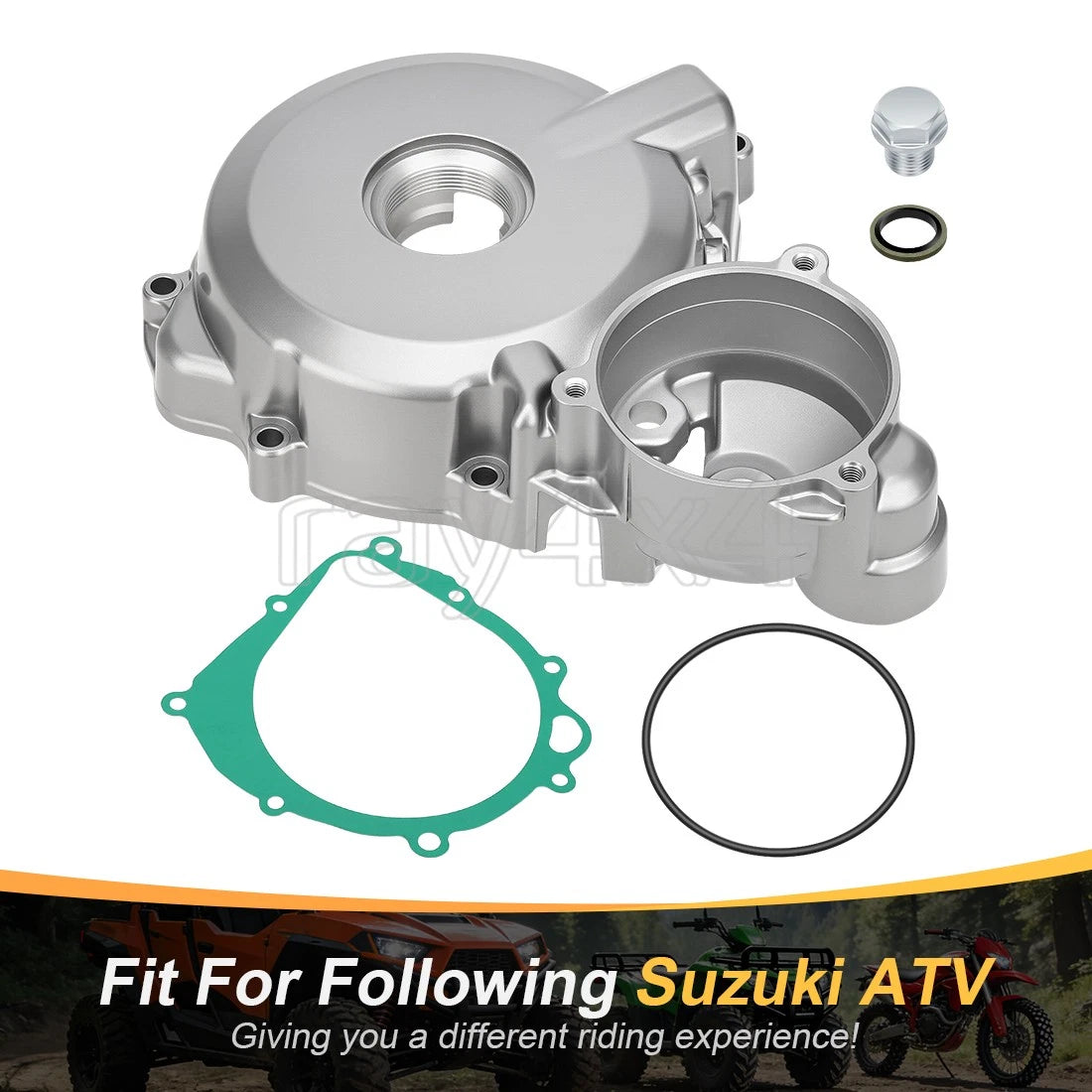 Stator Cover Case & Gasket for Suzuki LT-Z400 (2003–2008)