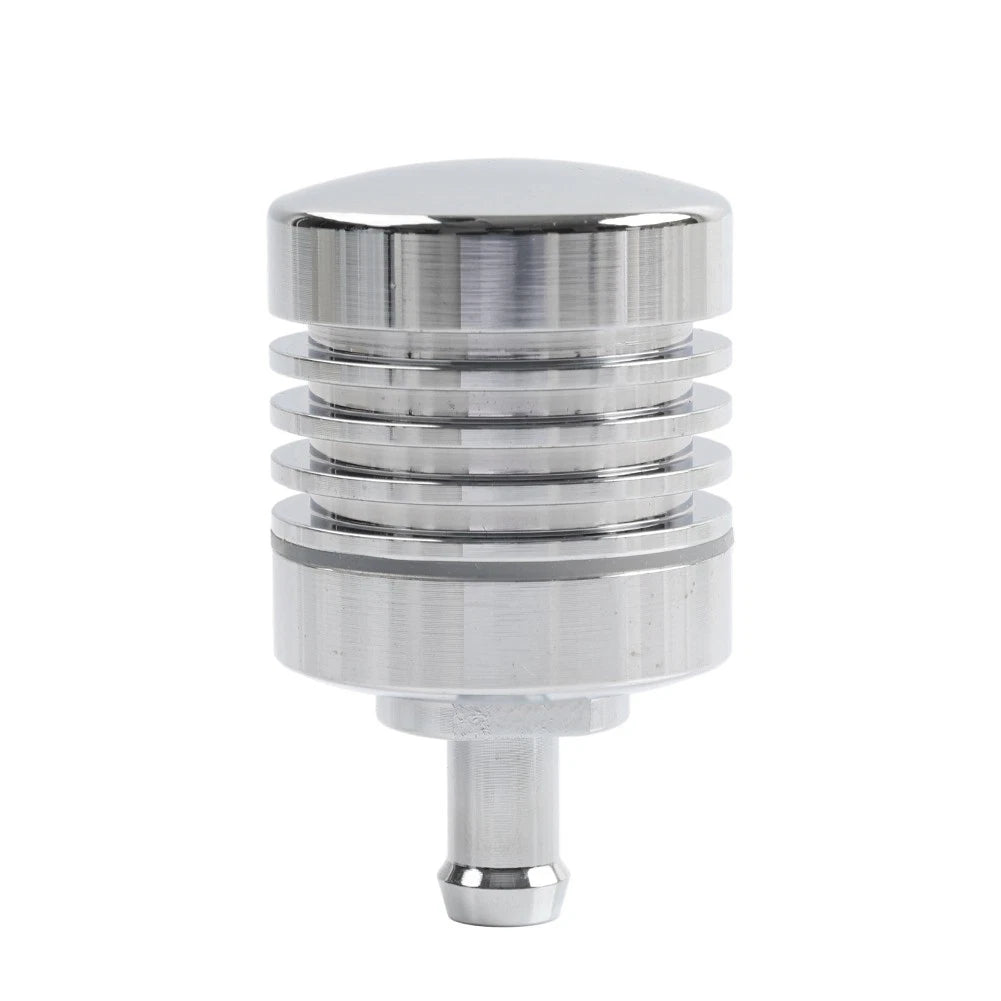Universal Vented Engine Motor Breather Canister For Harley Custom Application