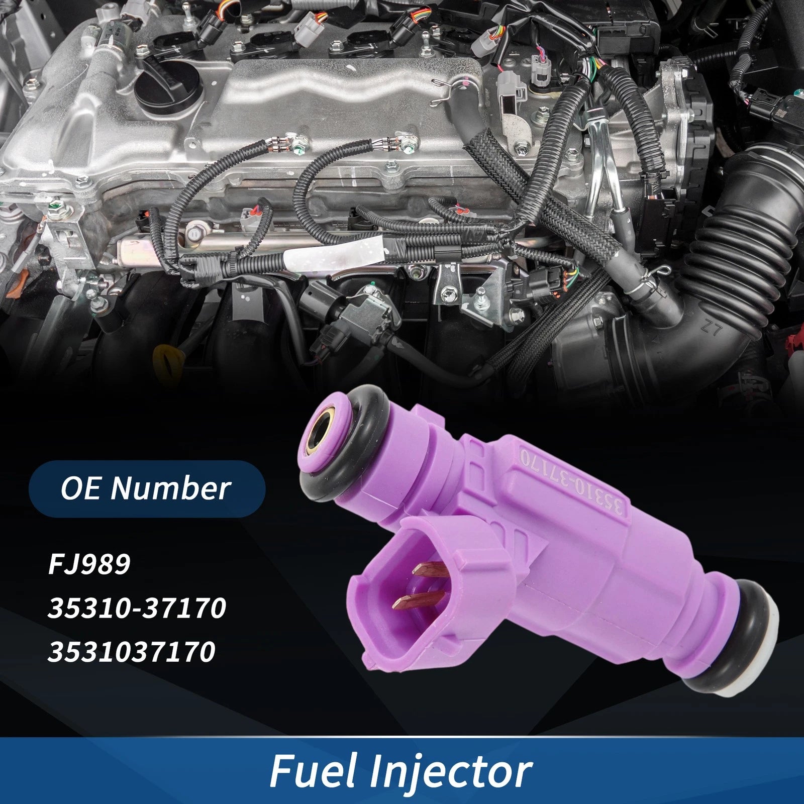 Fuel Injector Replacement for Hyundai Accent 1.6L L4 (2010–2010)