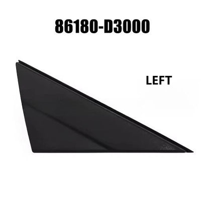 For 86180D3000 Mirror Triangle Trim Rearview Mirror Panel No Drilling Required