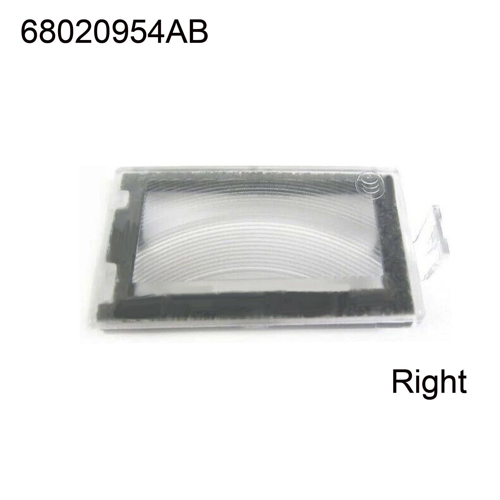 License Plate Light Lens for (OE 68020954AB)