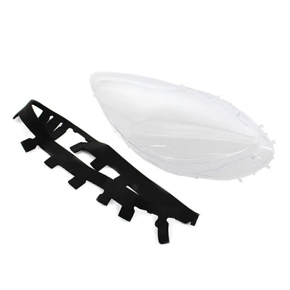 Clear Left Headlight Lens Cover + Gaskets for Chevrolet Corvette C6 (2005–2013)