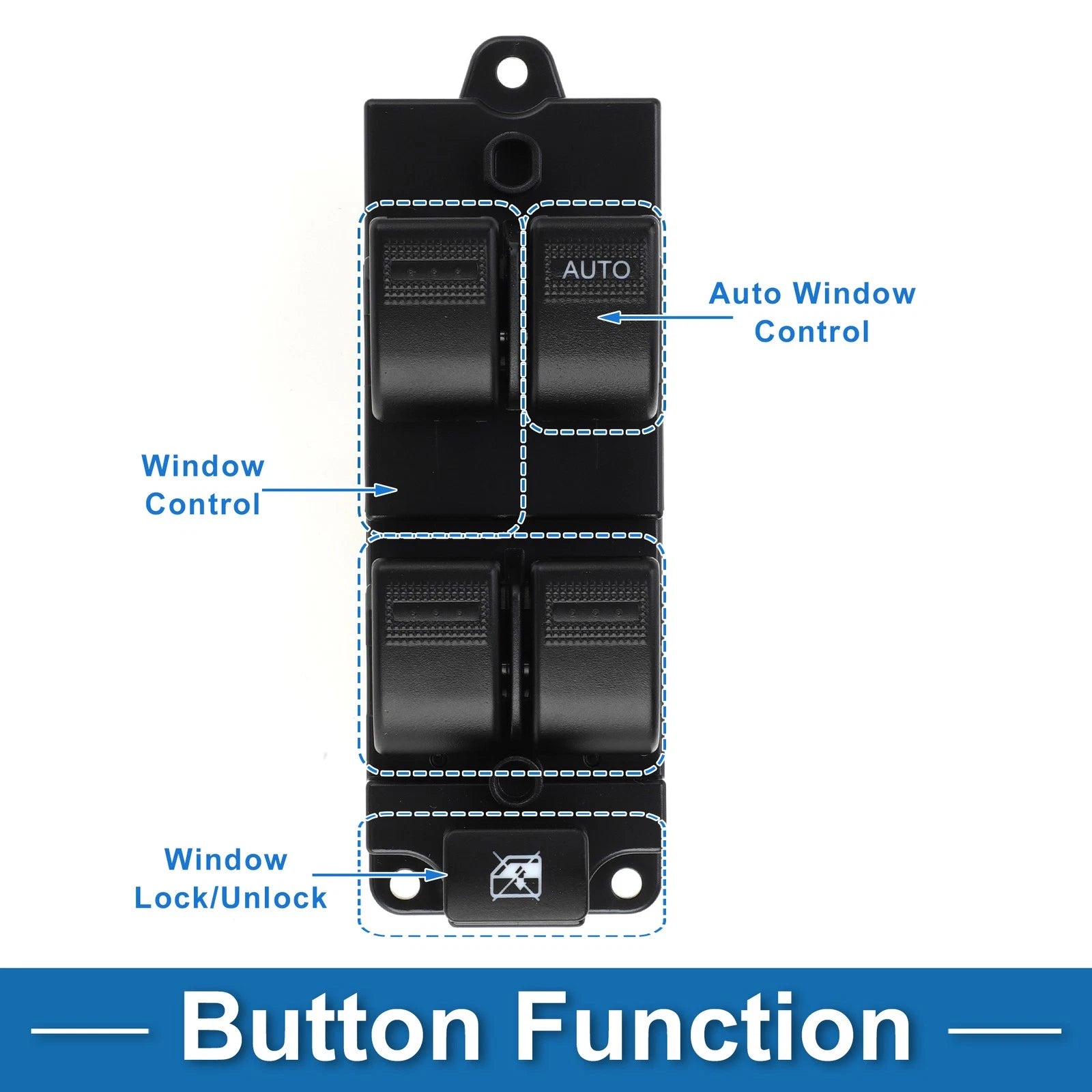 Power Window Switch for Ford Ranger (2006–2012) No.UR9366350