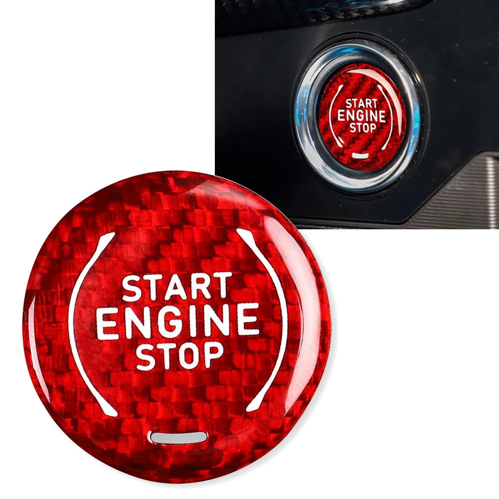 Engine Start Stop Button Trim Red for Cadillac XT4 XT6 CT5 (2019–2023)
