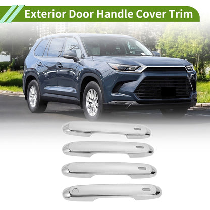 Exterior Door Handle Cover Trim Plating for Toyota Grand Highlander (2024–2025)