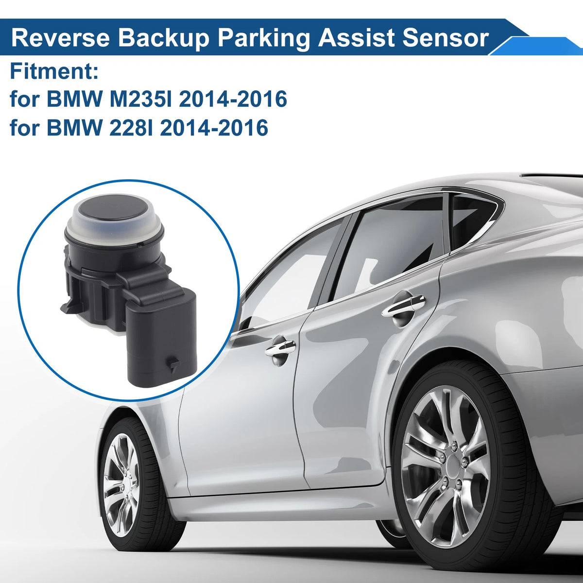 Reverse Backup Parking Sensor for BMW M235I (2014–2016) No.66209261601