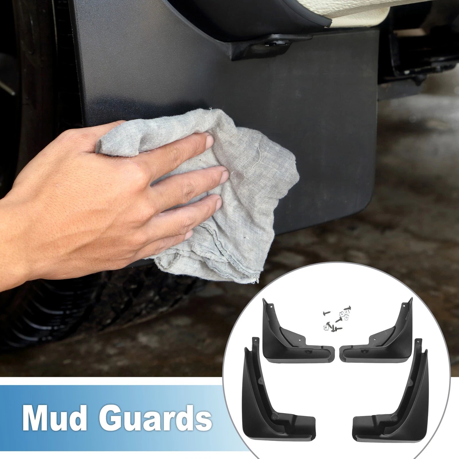 Mud Flap Splash Guard Front for Chevrolet Impala LS LT (2014–2020)