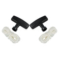 2X Heavy Duty Starter Rope Pull Cord for Engines (3ft)