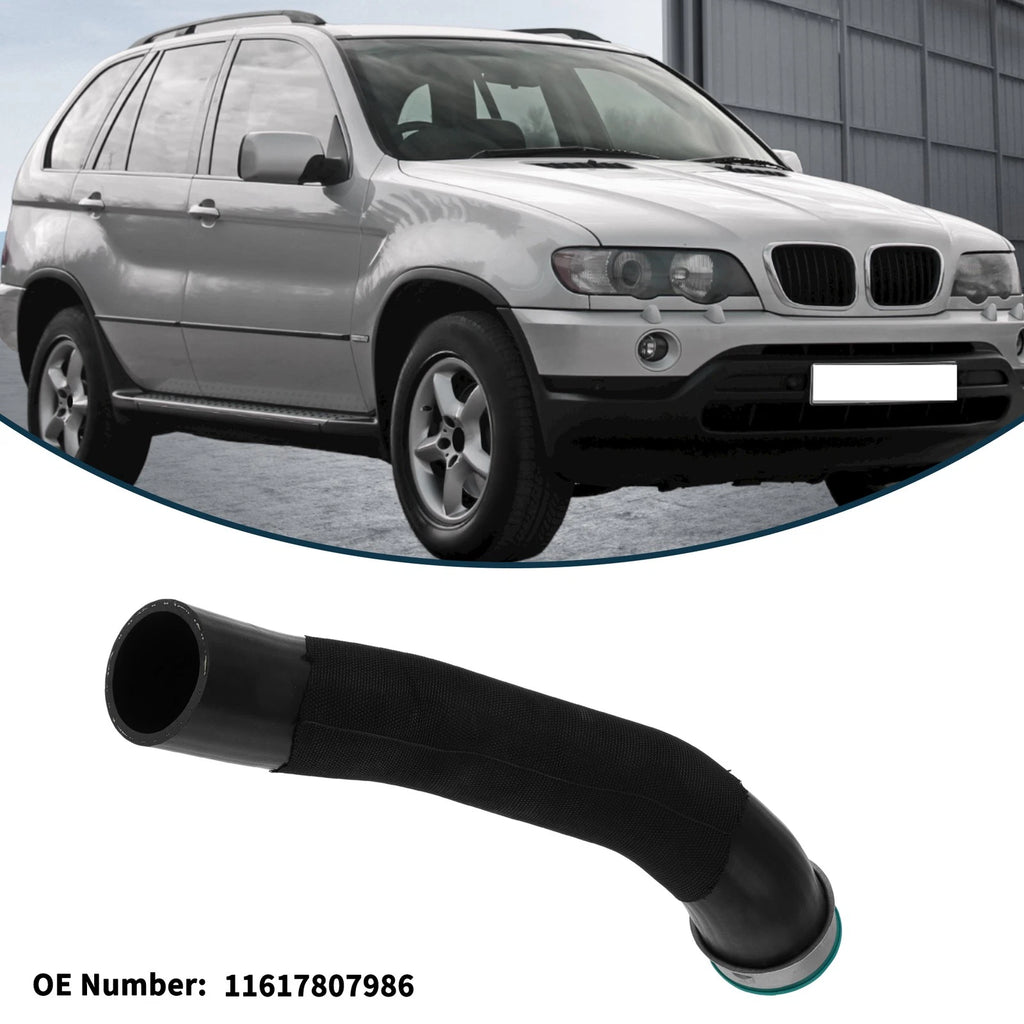Radiator Hose Replacement for BMW X5 E70 (2007–2013) Rubber Black