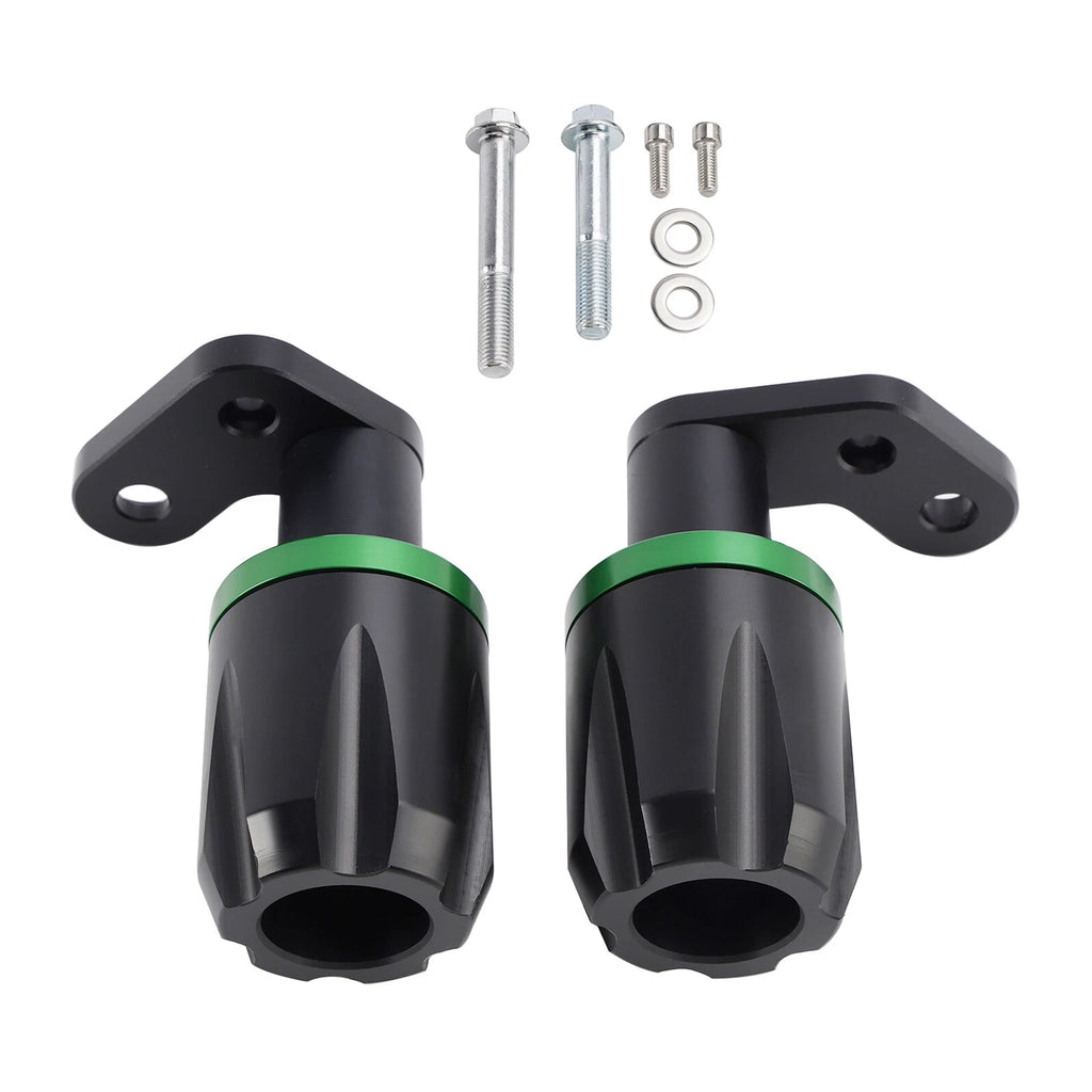 Crash Bobbin Protector Slider for Kawasaki ZX-6R (2024–2025) - Aluminum Green