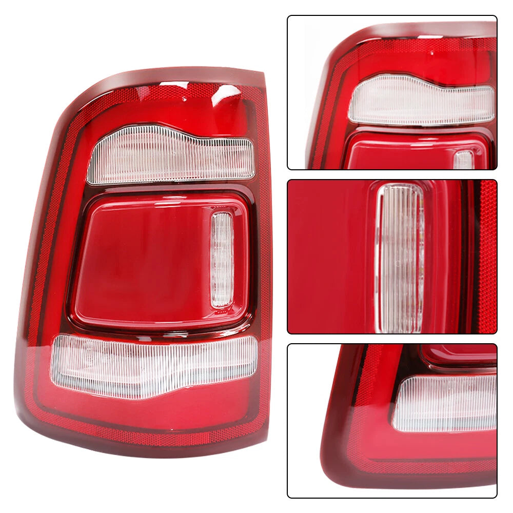 Left Driver LED Tail Light Assembly for Dodge RAM 1500 (2019–2022)