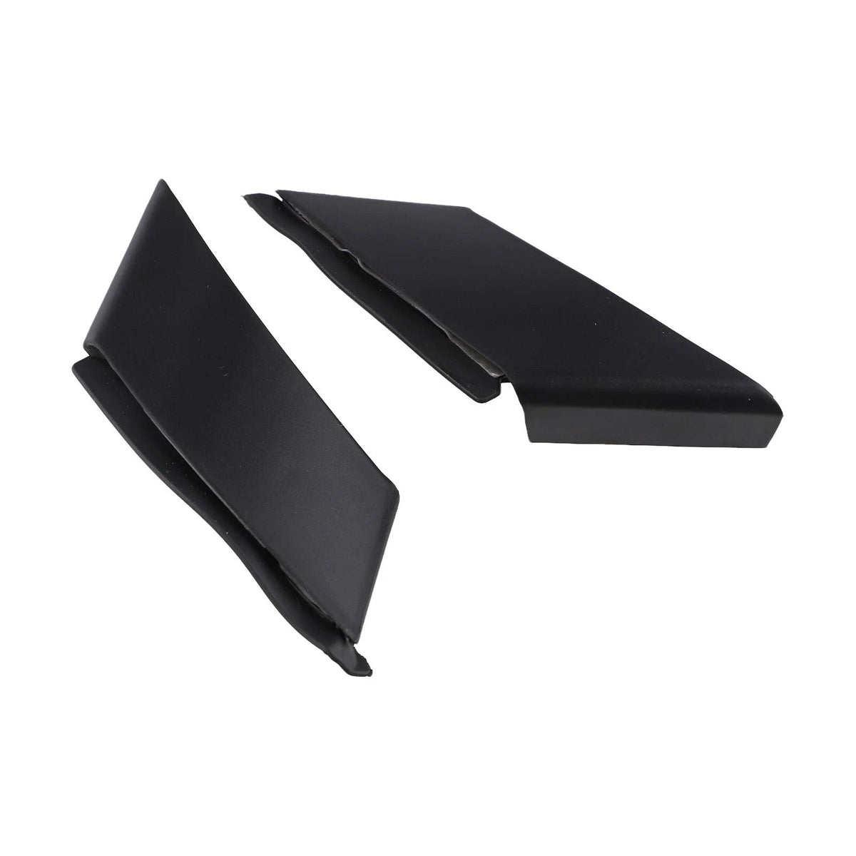 2X Black ABS A Pillar Trim Panel Cover for Toyota RAV4 (2019–2023)