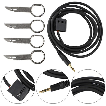 Audio Input Cable Adapter for Ford Factory Fitted CD/Radio Head Units