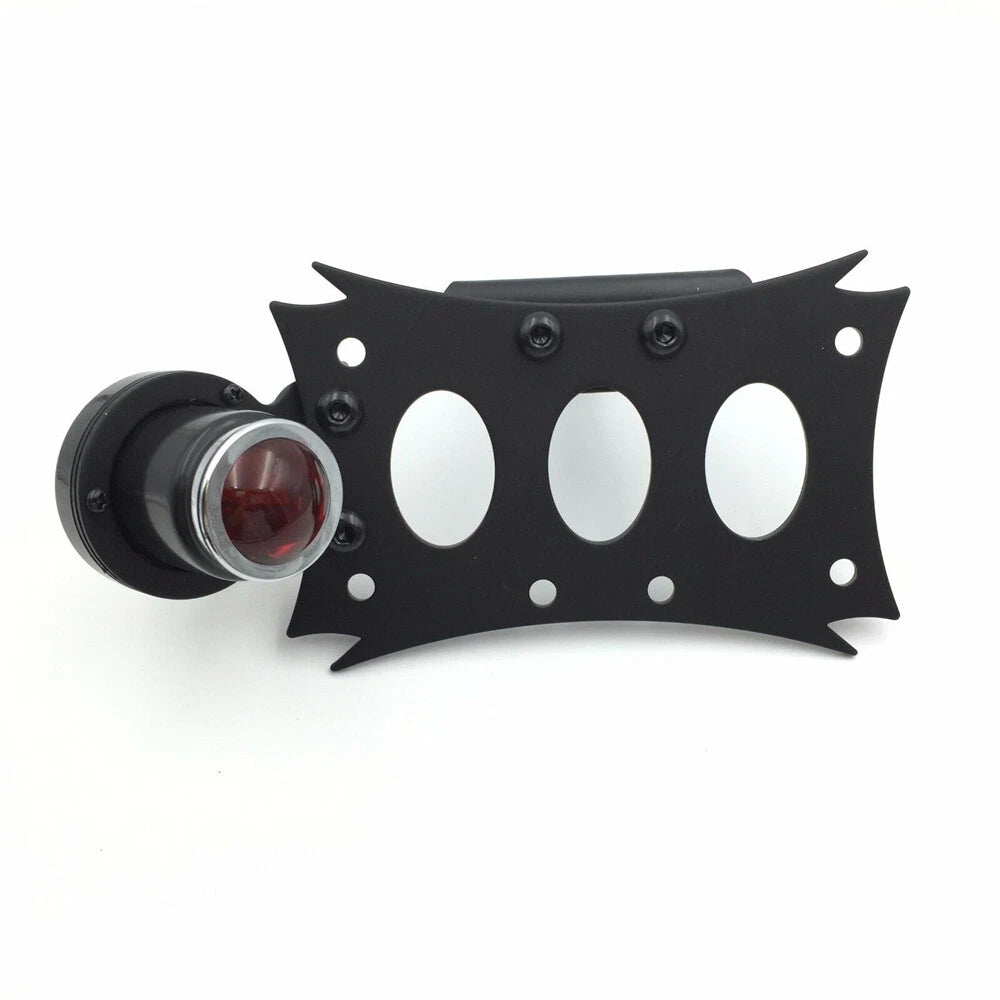 License Bracket & Tail Light for Harley Touring Bobber Chopper