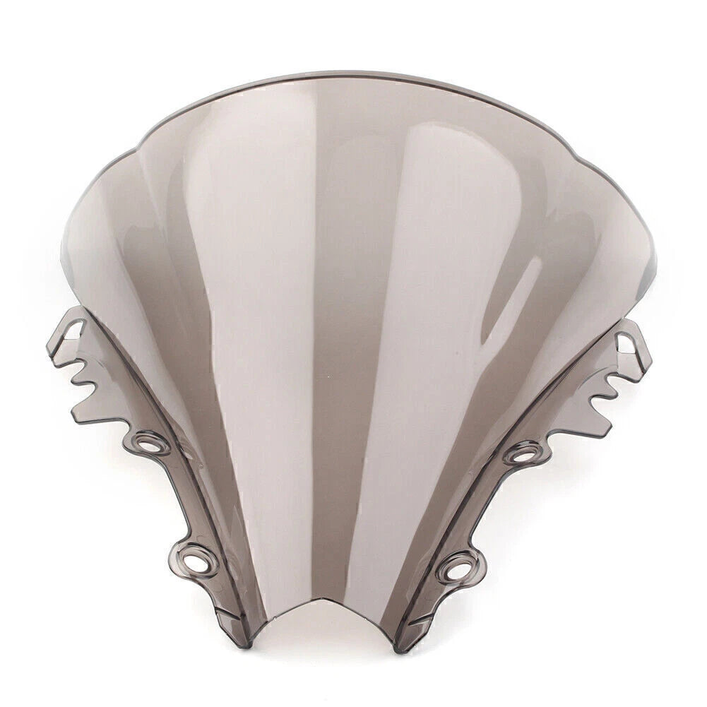 Double Bubble Windscreen for Yamaha YZF R6/R6R (2006–2007) Brown ABS