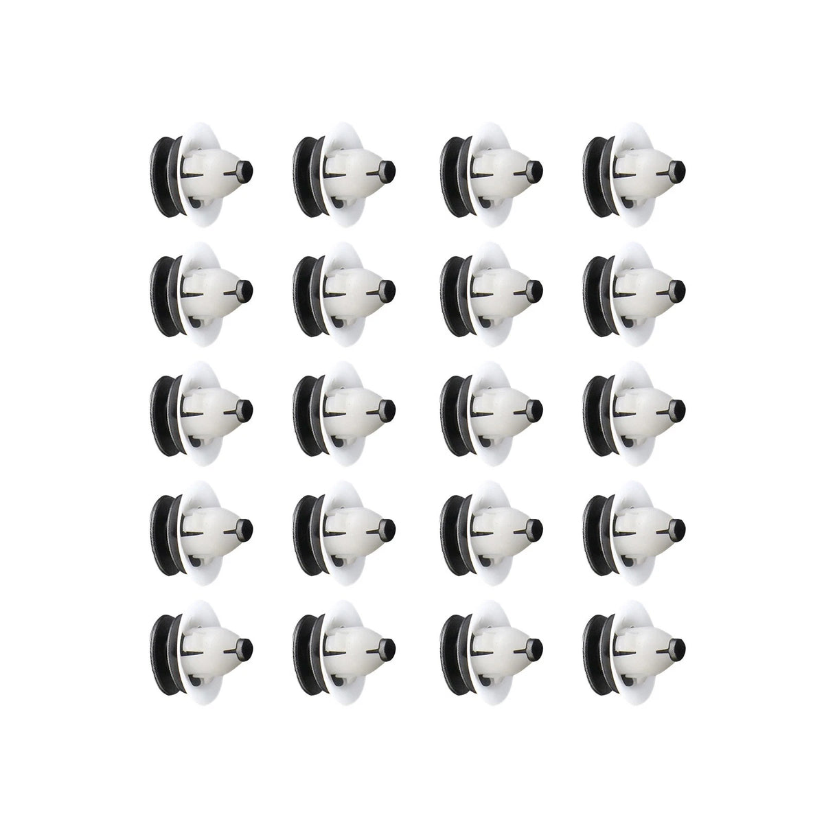 Replacement Pack of 20 Plastic Clipping Components for Volvo