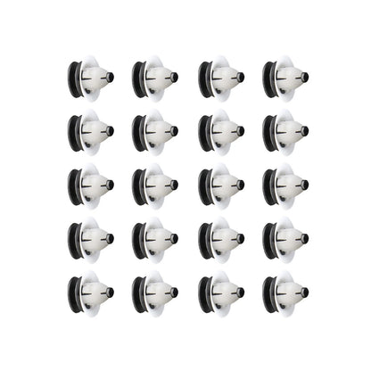 Replacement Pack of 20 Plastic Clipping Components for Volvo